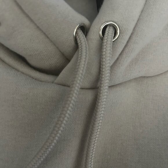 NWOT H&M Men's L'atelier Archives Hoodie, Beige, size S - Picture 8 of 11